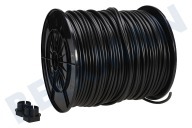 Universell 0126901  Kabel geeignet für u.a. Schwarz Kabelrolle VMVS 2 x 0,75 mm2 (rund) geeignet für u.a. Schwarz Kabelrolle