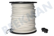 Universell 0126988  Kabel geeignet für u.a. Weiß Kabelrolle VMVL 3 x 1.5 mm2 (rund) geeignet für u.a. Weiß Kabelrolle