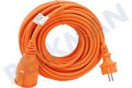 Exin 5520418  Kabel geeignet für u.a. Verlängerungskabel ohne Schutzleiter 2x1,5 mm2 20 Meter Orange IP44 geeignet für u.a. Verlängerungskabel ohne Schutzleiter