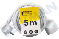 Exin 5520424  Kabel geeignet für u.a. Geerdetes Verlängerugnskabel 3x1.5mm2 16A weiß geerdet 5m geeignet für u.a. Geerdetes Verlängerugnskabel