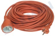 Universal 40218  Kabel geeignet für u.a. Verlängerungskabel orange 2 Kern H05VV-F 2x1mm2 geeignet für u.a. Verlängerungskabel orange