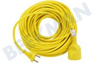 Q-Link 5520461  Kabel geeignet für u.a. Verlängerungskabel ohne Schutzleiter 2x1,5 mm2 20 Meter Gelb geeignet für u.a. Verlängerungskabel ohne Schutzleiter