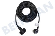 Q-Link 5520465  Kabel geeignet für u.a. Verlängerungskabel Schutzleiter 3x1,5 mm2 10 Meter Schwarz geeignet für u.a. Verlängerungskabel Schutzleiter