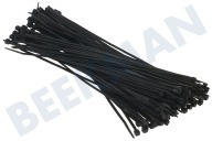 Universell 006662 Kabelbinder geeignet für u.a.  Kabelbinder 3,6x200mm schwarz geeignet für u.a. Kabelbinder