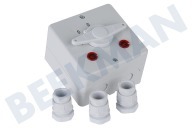 Universell 0095041 Schalter geeignet für u.a. Ablufttrockner Schalter für Waschmaschine und Trockner Badezimmerschalter geeignet für u.a. Schalter für Waschmaschine und Trockner