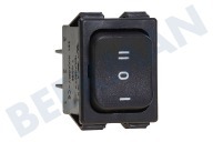 Universell 433086  Schalter geeignet für u.a. 16A 250V 3 Positionen, 6x6,3 mm AMP geeignet für u.a. 16A 250V