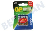 GP 03024AUP-U4 LR03 AAA  Batterie GP Alkaline Ultra Plus 1,5 Volt, 4 Stk geeignet für u.a. Pencil Ultra Plus Alkaline