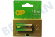 GP GPULT14A753C2  LR14 C-Batterie GP Alkaline Ultra 1,5 Volt, 2 Stück geeignet für u.a. Baby Ultra Alkaline