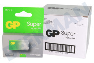 GP GPSUP1604A251C1 6LR61 9 Volt,  Batterie GP Super Alkaline geeignet für u.a. Super Alkaline