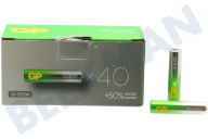 GP GPSUP24A955C40  LR03 AAA-Batterie GP Super Alkaline Multipack 1,5 Volt, 40 Stück geeignet für u.a. Super Alkaline