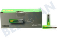 GP GPSUP15A900C40  LR06 AA-Batterie GP Super Alkaline Multipack 1,5 Volt, 40 Stück geeignet für u.a. Penlite Super Alkaline