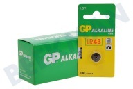 GP GP186ASTD974C1  LR43 GP Uhr Batterie geeignet für u.a. LR43 186 V12GA D186A