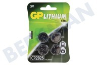 GP 0602025C4  CR2025 CR2025 GP Lithium-Knopfzelle 3 Volt geeignet für u.a. DL2025 Lithium