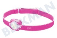 GP GPDISHLCH31PL416 CH31 GP Discovery  Stirnlampe Pink geeignet für u.a. 40 Lumen, 2x CR2025 Batterie
