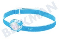 GP GPDISHLCH31BL447 CH31 GP Discovery  Stirnlampe Blau geeignet für u.a. 40 Lumen, 2x CR2025 Batterie