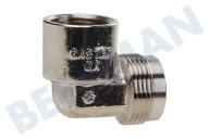 Easyfiks  Komfortanschluss geeignet für u.a. 1/2 " Kniewinkel Gasanschlusskupplung geeignet für u.a. 1/2 " Kniewinkel