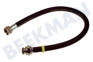Universell 404666 Küchenherd Gasleitung geeignet für u.a. 40 cm 40 cm, flexibler Gummi-Schlauch- geeignet für u.a. 40 cm