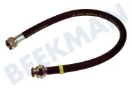 Universell 404668  Gasleitung geeignet für u.a. 60 cm mit Kupplungen flexibler Gummischlauch für freistehende Geräte geeignet für u.a. 60 cm mit Kupplungen