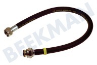 Universell 404672  Gasleitung geeignet für u.a. 100 cm mit Anschlüssen flexibler Gummi-Schlauch für freistehende Geräte geeignet für u.a. 100 cm mit Anschlüssen