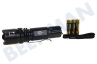 Brennenstuhl 1178600161  LuxPremium Fokus LED-Taschenlampe TL250F IP44 CREE LED 250LM geeignet für u.a. LuxPremium Fokus, inkl. 3 x AAA Batterie