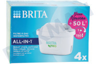 Brita 1050415 Wasserbehälter Filter geeignet für u.a. Brita Maxtra PRO Organic ALL-IN-1 CEBO Filterkartusche 4er-Pack geeignet für u.a. Brita Maxtra PRO Organic ALL-IN-1 CEBO