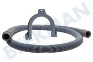 Whirlpool Waschmaschine Schlauch geeignet für u.a. 19x21x32mm Ablaufschlauch mit Kurve geeignet für u.a. 19x21x32mm