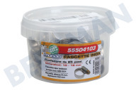 Universell Waschmaschine Schlauchschelle 10-16 mm Edelstahl