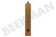 Talen Tools K2145  Thermometer Holz 20 cm geeignet für u.a. Außentemperatur
