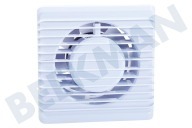 Universell  Badezimmer-Ventilator Standard 100 mm geeignet für u.a. Feuchte Räume, Durchmesser 100 mm