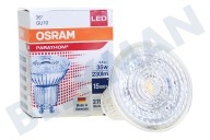 Osram  4058075608214 Parathom Reflektorlampe GU10 PAR16 2,6W geeignet für u.a. 2,6W GU10 230lm 2700K