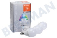 Ledvance 4058075485990  Smart+ WIFI Classic P40 Kugellampe 5 Watt, E14 Multicolor geeignet für u.a. E14, 5 Watt, 2700K-6500K, dimmbar