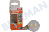 Osram 4058075436602  LED Retrofit Classic P25 E14 2,5 Watt, Klar geeignet für u.a. 2,5 Watt, 2700K, 250lm