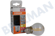 Osram 4058075436848  LED Retrofit Classic P25 dimmbar E27 2,8 Watt, klar geeignet für u.a. 2,8 Watt, 2700K, 250lm