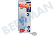 Osram 4050300308081  Halogenlampe geeignet für u.a. 10 Watt, 130lm 2800K G4 Halostar Backofenlampe geeignet für u.a. 10 Watt, 130lm 2800K G4