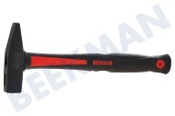 Benson 006130  Hammer geeignet für u.a. Gummigriff 300g Schlosserhammer Profi geeignet für u.a. Gummigriff 300g