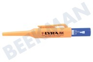 Lyra 200240159  3046115394 Lyra Ink Markierstift  Blau 35mm geeignet für u.a. Bohrlöcher etc.