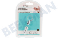 Benson 012118  Pillenbox-Schlüsselanhänger geeignet für u.a. Reisen, Urlaub