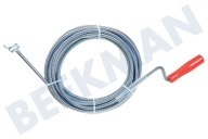 Universell 004688  Abflussreiniger geeignet für u.a. 10 Meter mit Griff Ausgussentstopfer, Spirale geeignet für u.a. 10 Meter mit Griff
