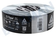 Deltafix 5573  Duck Tape 50mx50mm Grau geeignet für u.a. Extra stark, 50m x 50mm