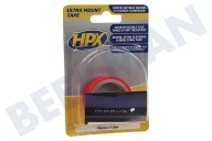 HPX  ZC10 Ultra Mount Tape Doppelseitig 19mm x 1,5m geeignet für u.a. Befestigungsband, 19 mm x 1,5 m