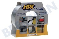 HPX CB5005  6200 Gewebeband Reparatur 48mm x 5m geeignet für u.a. Duct Tape, 48mm x 5m