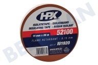 HPX IU1920  52100 PVC Isolierband Braun19mm x 20m geeignet für u.a. Isolierband , 19mm x 20m