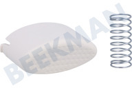 Dometic 4460000319  Knopf geeignet für u.a. Midi Heki Druckknopf, Cremefarben / Weiß geeignet für u.a. Midi Heki