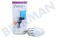 Pharox 101319  LED-Lampe geeignet für u.a. 230V 5W E14 2700K 210lm LED Kerzenlampe 200 geeignet für u.a. 230V 5W E14 2700K 210lm