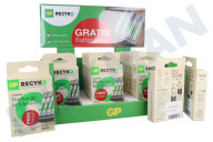 GP GPPMDCHB441FREE635  Display geeignet für u.a. 9x AA, 9x AAA Aktion, kostenloses Ladegerät geeignet für u.a. 9x AA, 9x AAA