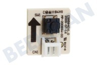 Electrolux 1181968031 Staubsauger Schalter geeignet für u.a. ZUS3932, AUSG3901 An/Aus PCB geeignet für u.a. ZUS3932, AUSG3901