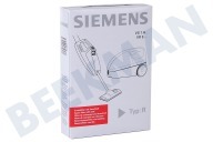 Siemens 460687, 00460687 Staubsauger Staubsaugerbeutel geeignet für u.a. VR 9 ... S Typ N und R geeignet für u.a. VR 9 ...