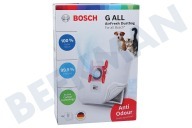 Bosch 17002915 BBZAFGALL Staubsauger Staubbeutel geeignet für u.a. Alle Typ G-Serie Typ G All, Anti Geruch geeignet für u.a. Alle Typ G-Serie