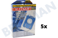 Kleenair FC8021/03  Staubsaugerbeutel geeignet für u.a. S-BAG HR 8500-8599-FC9006 S-Bag Micro Fleece 4 Stück geeignet für u.a. S-BAG HR 8500-8599-FC9006