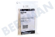 Nilfisk 107413077 Staubsauger Staubsaugerbeutel geeignet für u.a. VP600 Papier 10 Stück geeignet für u.a. VP600